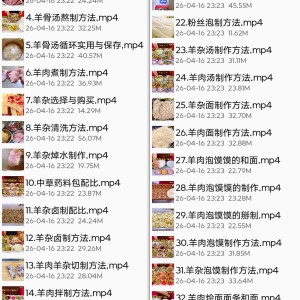 网友投稿  特色羊汤羊肉面馆技术配方（实体店技术）